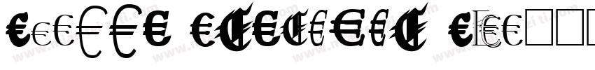 Europa Headline Extr字体转换